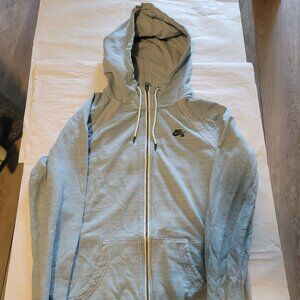 Nike SB Northrup Icon Sky Blue Full Zip Hoodie Sweatshirt Size Small